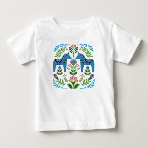 Zweedse Dala-paarden Blauw