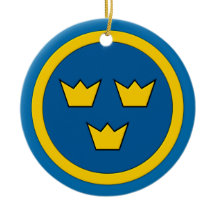 Zweedse driekwart Flygvapnet Embleem
