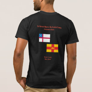 Zweedse en Episcopale Kerk Volledige Commune T Shi T-shirt