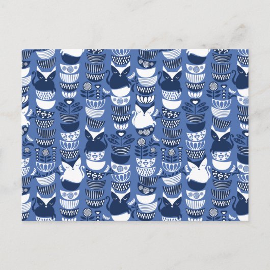 Zweedse folkkatten I Briefkaart (Voorkant)