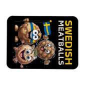 zweedse gehaktballen magneet (Horizontaal)