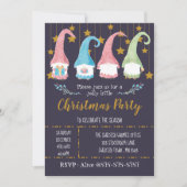 Zweedse Gnomen Corporate Kerstparty Kaart (Voorkant)