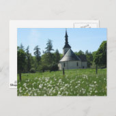 Zweedse kerk briefkaart (Voorkant / Achterkant)