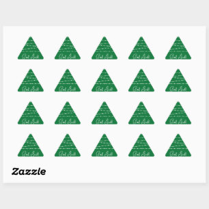 Zweedse kerstboom Gepersonaliseerde sticker