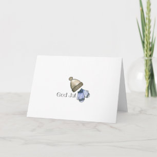 Zweedse kerstkaart kaart