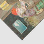 Zweedse kerstman (door Jenny Nyström) Tissuepapier (Detail)