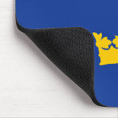 Zweedse kroon, kronor muismat (Hoek)