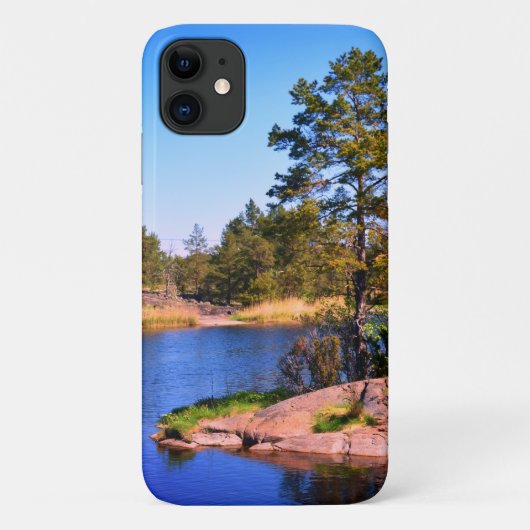 Zweedse landskap Case-Mate iPhone case (Achterkant)