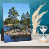 Zweedse landskap fotoplaat (Zijkant)