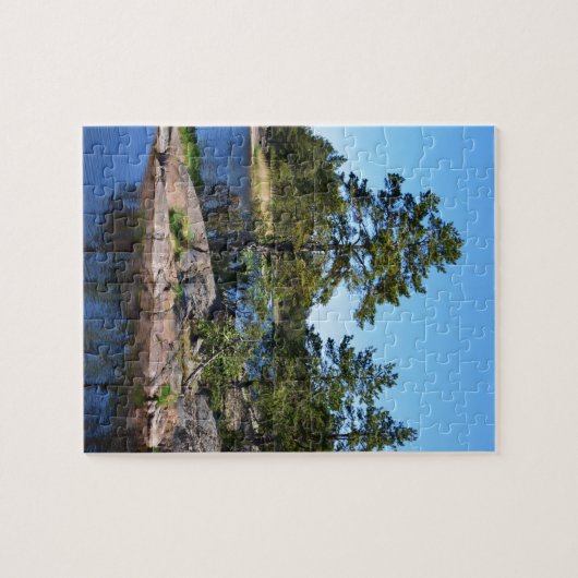 Zweedse landskap legpuzzel (Horizontaal)