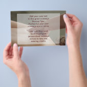 Zweedse massagefoto - duimdruk flyer (Hand)