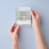 Zweedse massagefoto flyer (Hand)