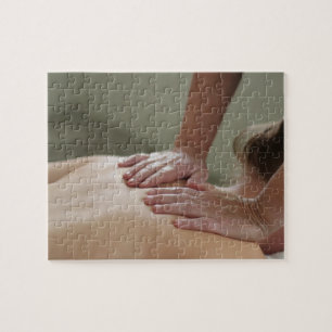 Zweedse massagefoto legpuzzel