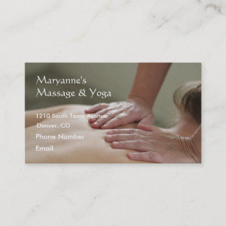 Zweedse massagefoto - Terug Afsprakenkaartje