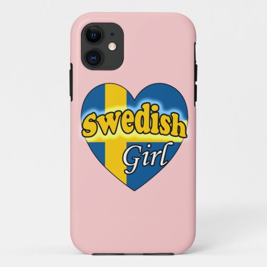 Zweedse Meisje Case-Mate iPhone Case (Achterkant)