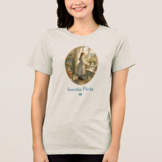 Zweedse meisje - Zweedse meisje Tri-Blend Shirt