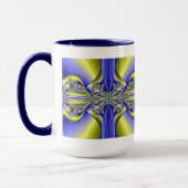 Zweedse Modern Fractal Mok (Links)