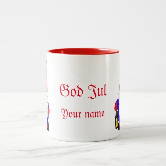 Zweedse Mok van Gnome Tomten Two-Tone Coffee (Center)