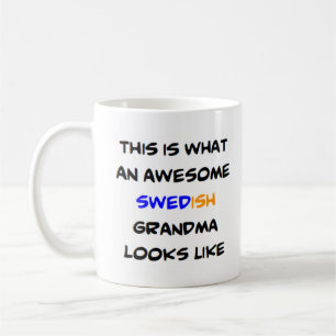 zweedse oma , geweldige koffiemok
