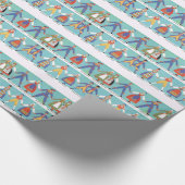  Zweedse regionale kostuums Cadeaupapier (Hoek)