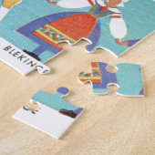 Zweedse regionale kostuums Legpuzzel (Zijkant)