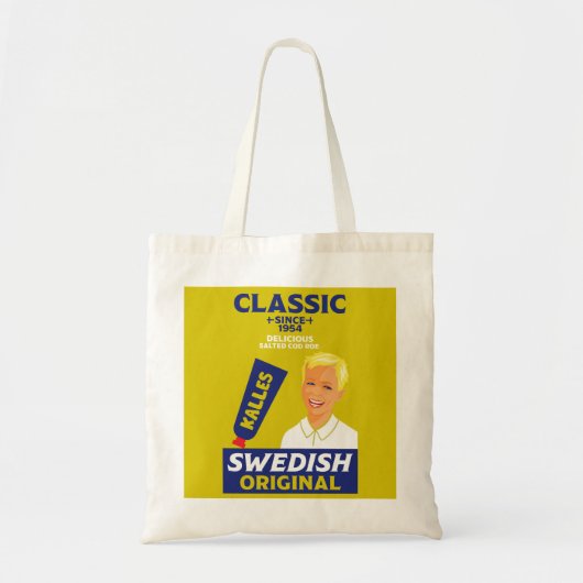 Zweedse smörgåskaviar Vis Kaviar Tote Bag (Voorkant)