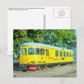 Zweedse spoorwegbus PMV 3799 Briefkaart (Voorkant / Achterkant)