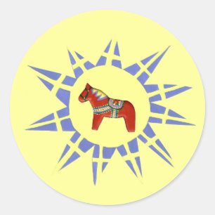 Zweedse Sticker voor paarden