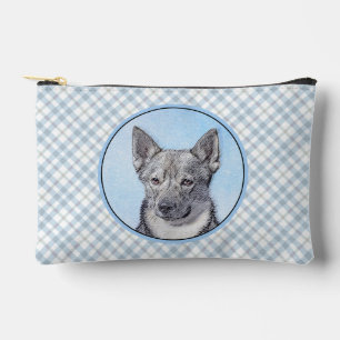 Zweedse Vallhund Schilderij Mooie Originele Honden Etui