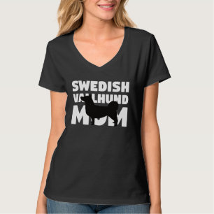 Zweedse Vallhund voor hondenmoeder Zweedse Vallhun T-shirt