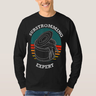 Zweedse visspecialiteit Surstromming Puke Fi T-shirt