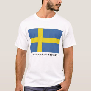 Zweedse vlag, Camerata Aurora Borealis T-shirt