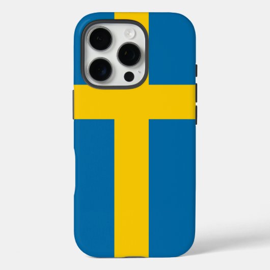 Zweedse vlag Case-Mate iPhone case (Achterkant)