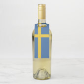 Zweedse vlag flessenhanger (Op fles)