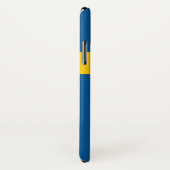 Zweedse vlag gepersonaliseerd Case-Mate iPhone case (Achterkant / rechts)
