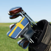 Zweedse vlag golfheadcover (Insitu)
