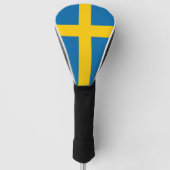 Zweedse vlag golfheadcover (Voorkant)