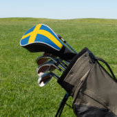Zweedse vlag golfheadcover (Insitu)