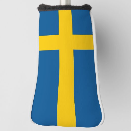 Zweedse vlag golfheadcover (Draai 90)