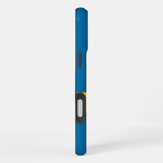 Zweedse vlag iPhone hoesje (Rechterkant)