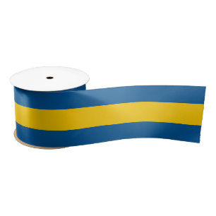 Zweedse vlag kleuren lint, patriots, Zweden Lint