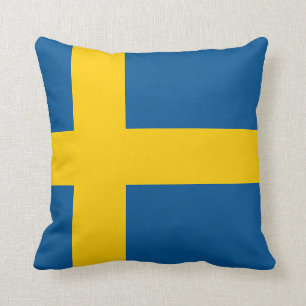Zweedse vlag kussen