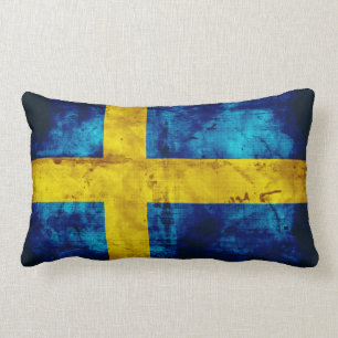 Zweedse vlag kussen