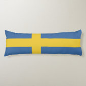 Zweedse vlag lichaamskussen (Voorkant)