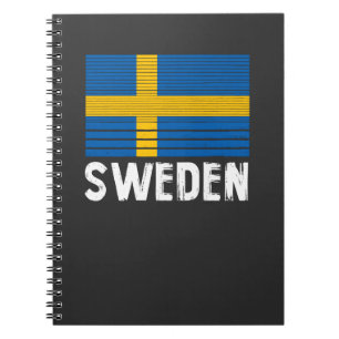 Zweedse vlag notitieboek