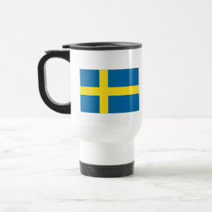 Zweedse vlag reisbeker