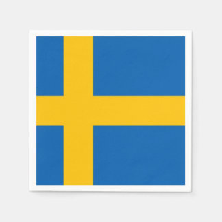 Zweedse vlag servetten