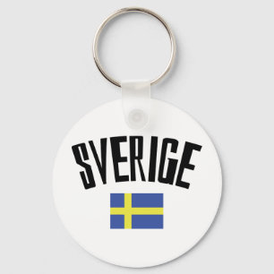 zweedse vlag sleutelhanger