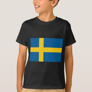 zweedse vlag t-shirt