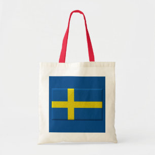 Zweedse vlag tote bag